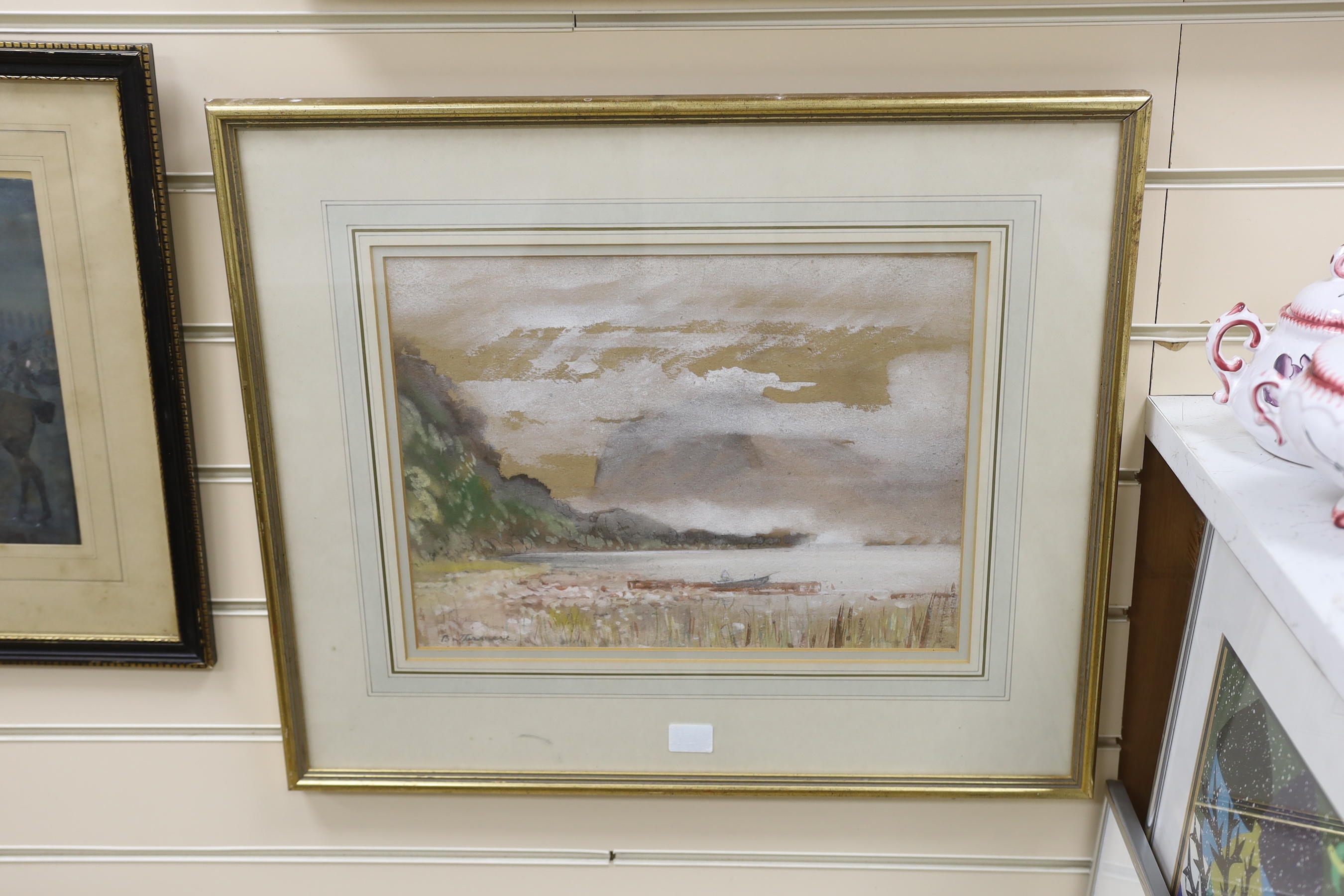 Cecil Arthur Hunt (1873-1965), watercolour, 'Buttermere, English Lake District', signed and titled, 28 x 37cm